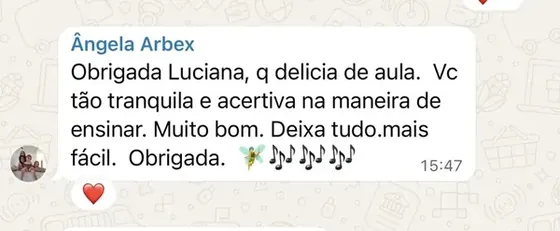 Depoimento de Ângela Arbex sobre a didática
